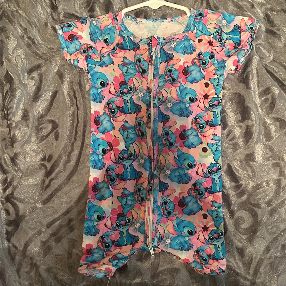 Colorful Cartoon Character Romper